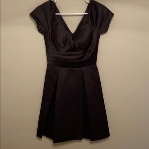 Black A-line Elegant Dress